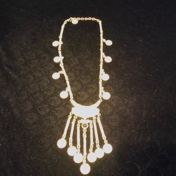 Iris Apfel & Bajalia Gold Coin Embellished Statement Necklace - Picture 15 of 16